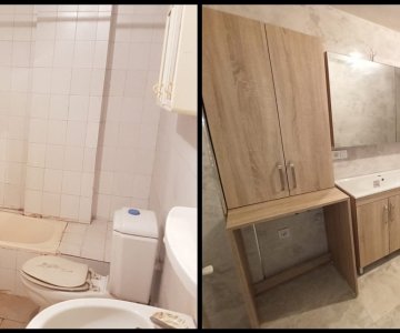 60.BANYO TADİLAT ESKİ VE YENİ HALİ--Reşadiye mh./ÇORLU