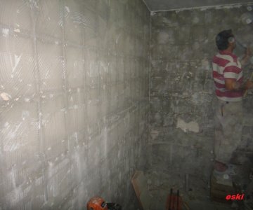 21. EMLAK KONUTLARI BANYO VE WC TADİLAT ESKİ VE YENİ HALİ